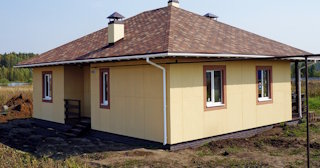 Одноэтажный дом из панелей под ключ в Орле - Строй-Орл от 137189 рублей